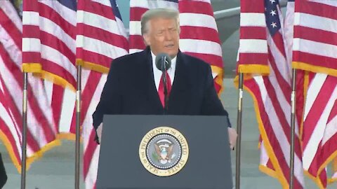 President Donald J. Trump Speaks at Joint Base Andrews Sendoff 1-20-21