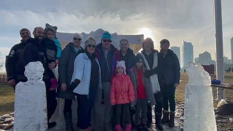 The Cool Fool Kite Festival family photo