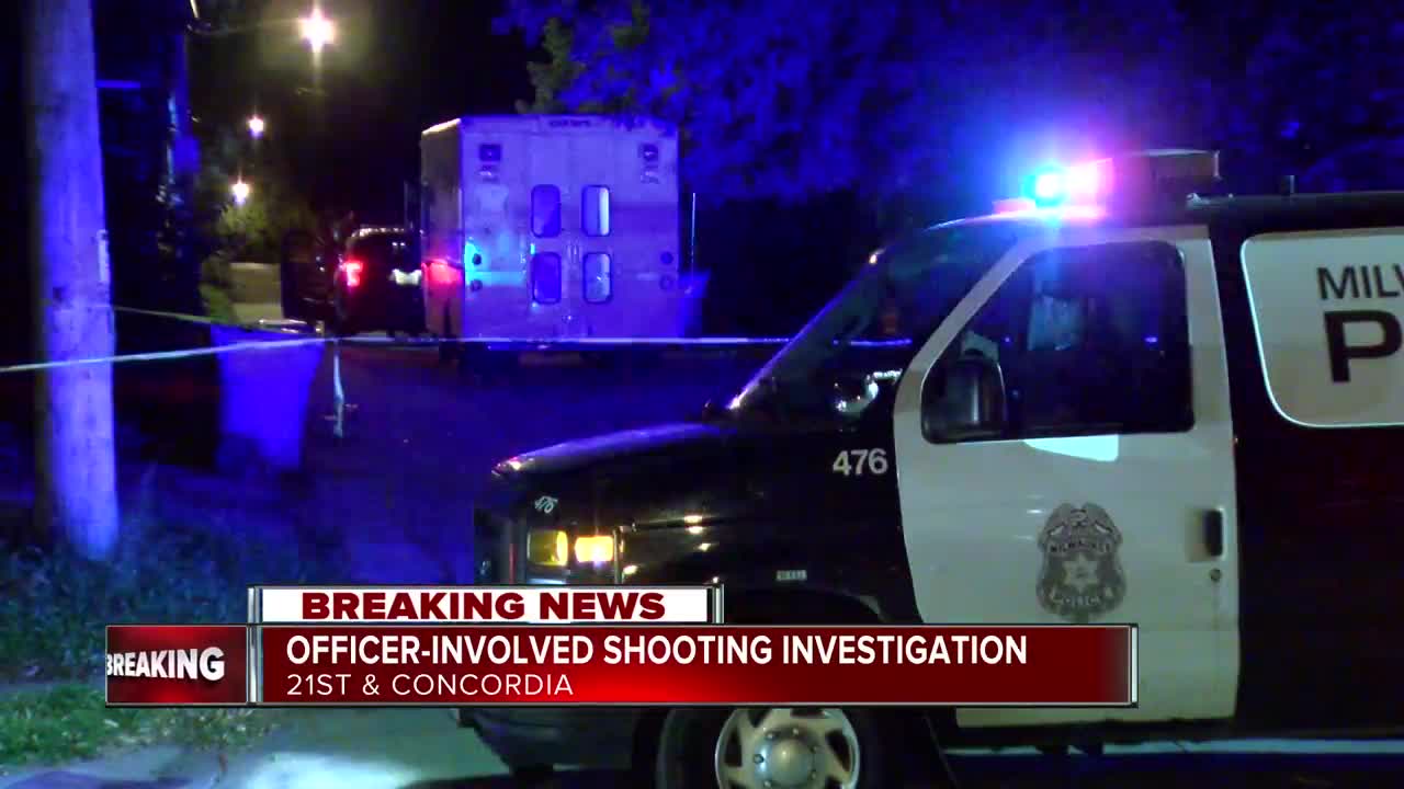 Officer opens fire on suspect at 21st and Concordia