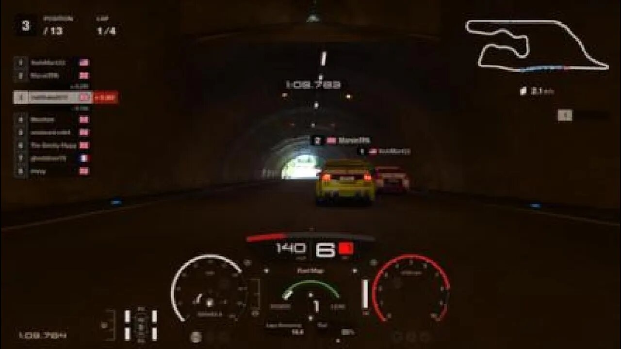 GT7 public lobby shaming. When squeezing only takes yourself out