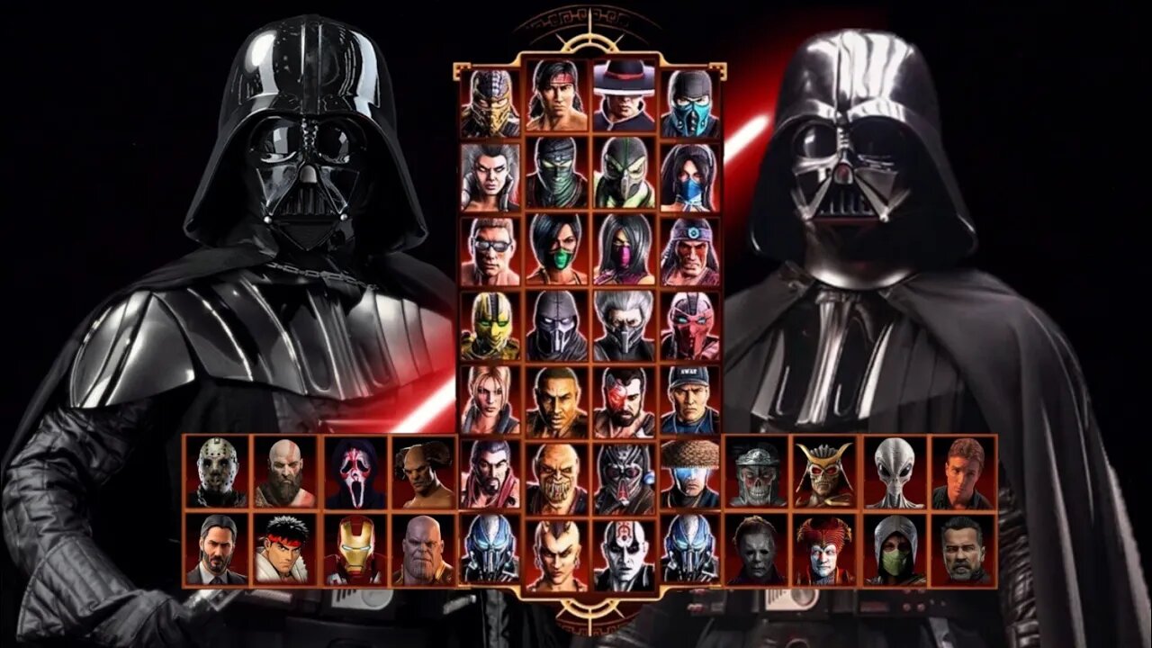 Mortal Kombat 9 - Darth Vader - Expert Ladder - Gameplay @(1080p) 60FPS