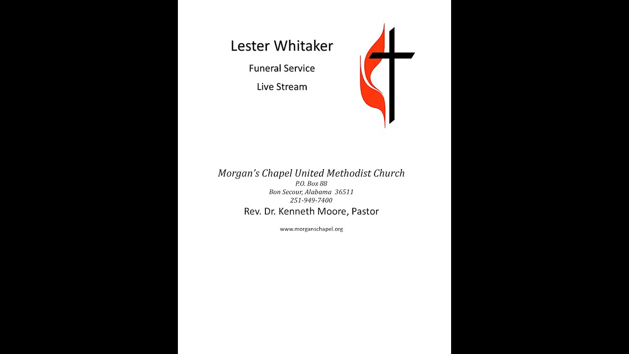 Lester Whitaker Funeral Service