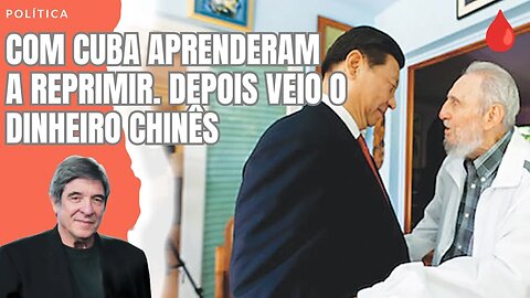 COM CUBA APRENDERAM A REPRIMIR. DEPOIS VEIO O DINHEIRO CHINÊS