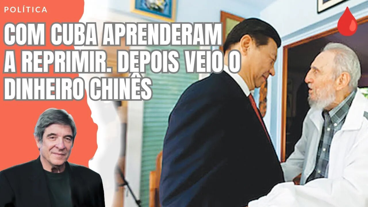 COM CUBA APRENDERAM A REPRIMIR. DEPOIS VEIO O DINHEIRO CHINÊS