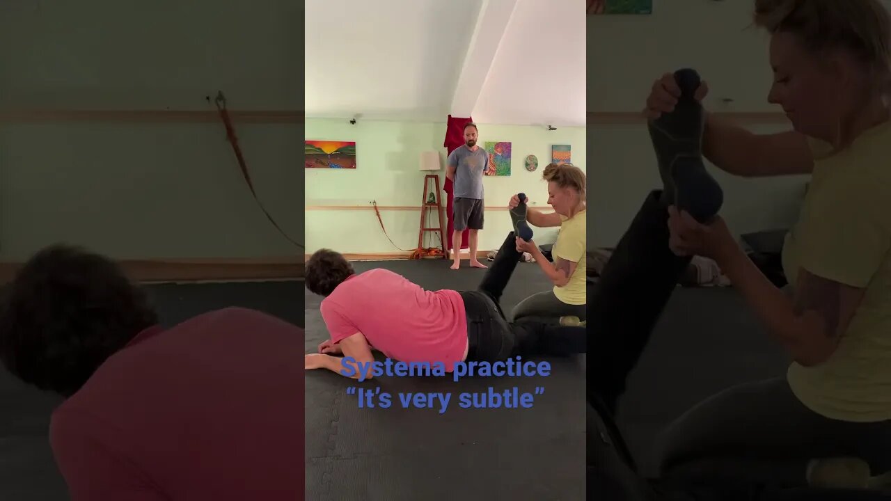 Systema practice. Subtle movements
