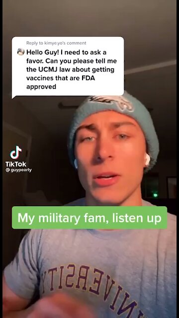 Military lied to when told Covid 19 shot was mandatory