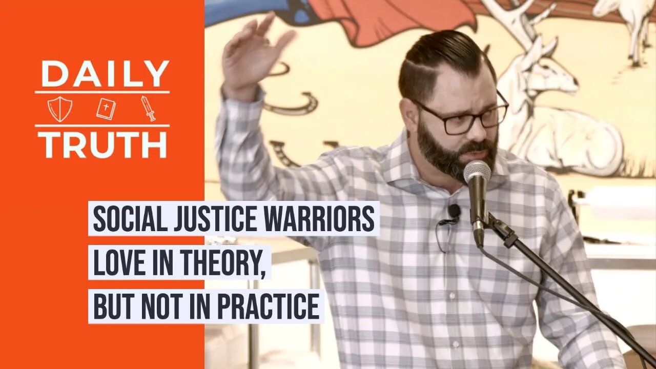 Social Justice Warriors Love In Theory, But Not In Practice