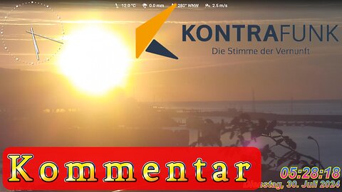 Kommentar im Kontrafunk 30.07.2024 - Roger Letsch #glaubewenig, #hinterfragealles, #denkeselbst