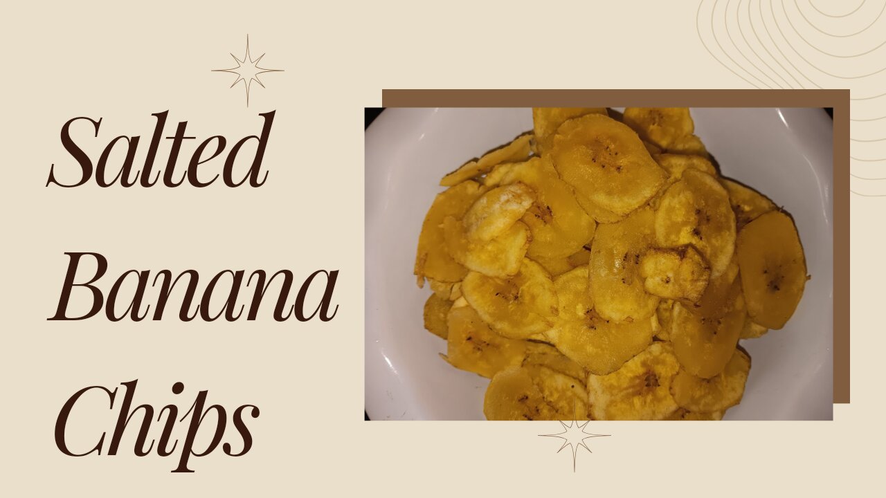 Salted Banana Chips