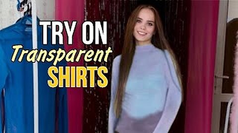 Bold choice: Try On shirts with transparent elements