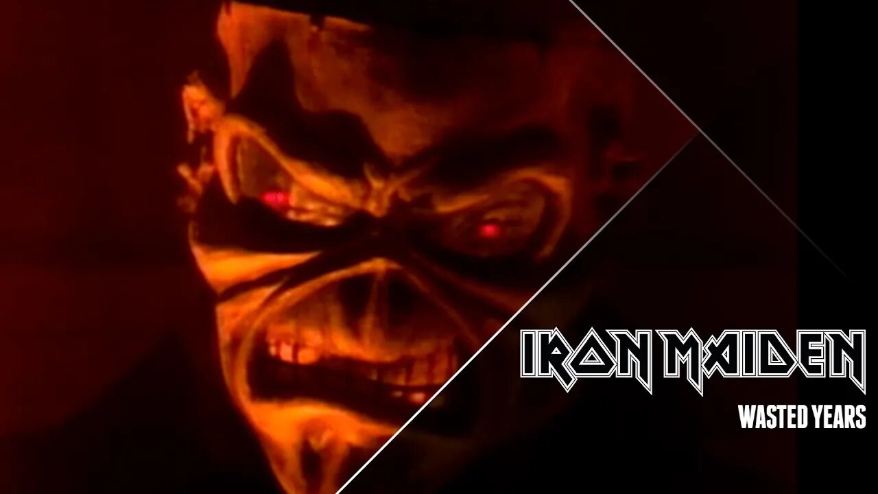 Iron Maiden - Wasted Years (Official Music Video)