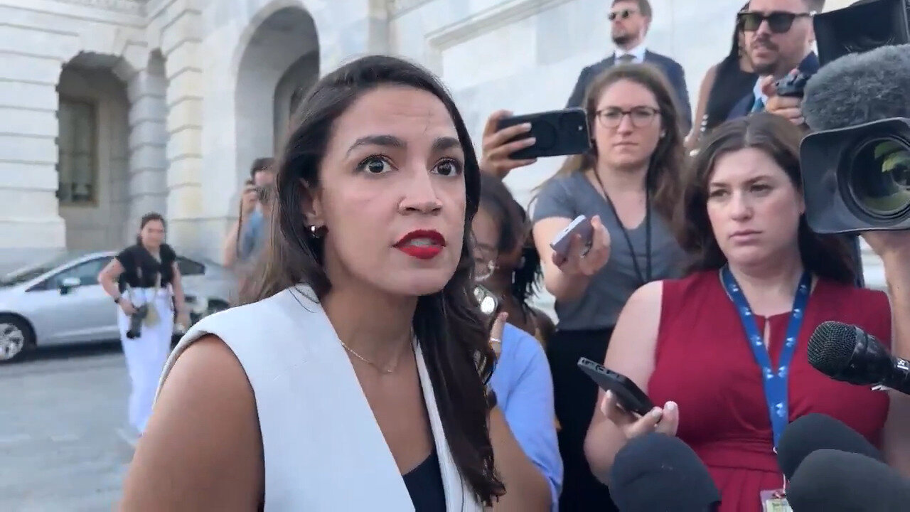 OH NOEZ! AOC Officially Throws Her Support Behind "Genocide Joe" And We Can't Stop Laughing