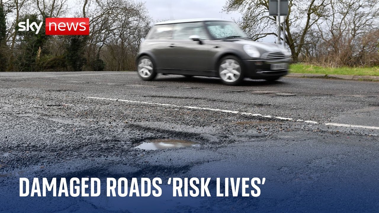 Potholes: Councils told to 'get on with the job' of fixing 'broken roads'