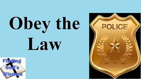 Obey the Law