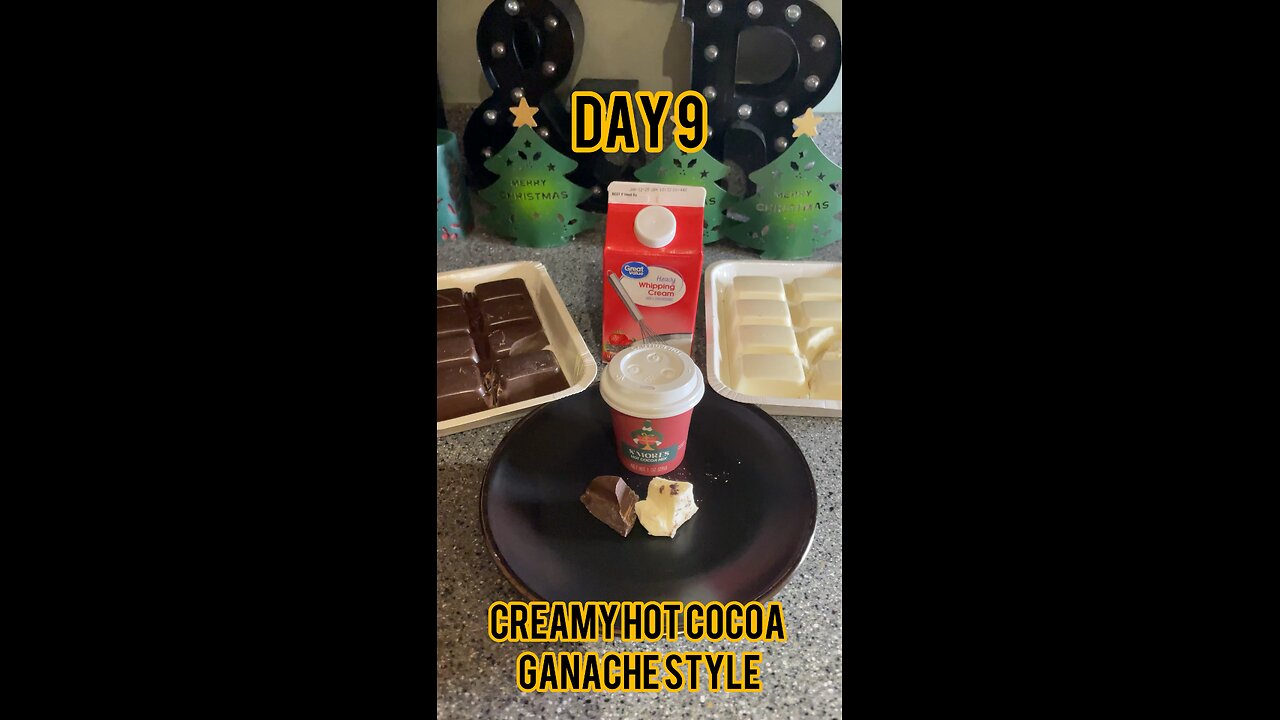 Elf Hot Cocoa Day 9: Creamy Hot Cocoa Ganache Style