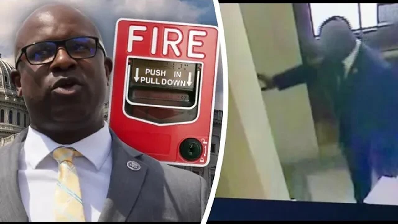 Woke Congressman Pleads Guilty To Pulling 🔥 Alarm.