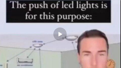 LED Lights Were Pushed Because They Connect to the (IoT) (IoB) Dangerous EMF Warning