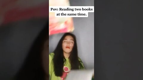 POV: reading two books at the same time