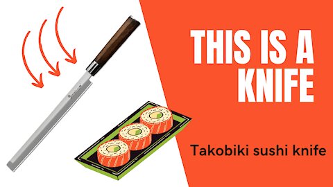 🍣 takobiki japan sushi knife square tip, sashimi fish.💰