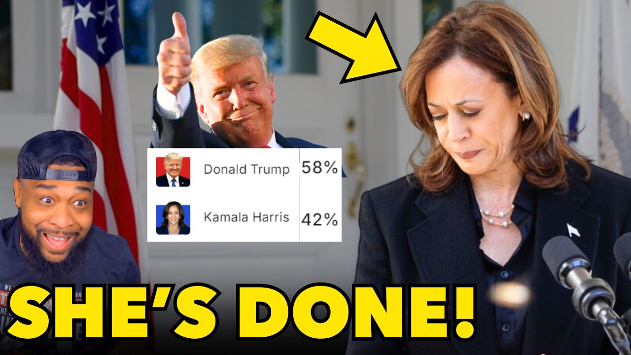 Kamala ADMITS DEFEAT In DESPERATE Press Conference - She KNOWS Trump WILL WIN!