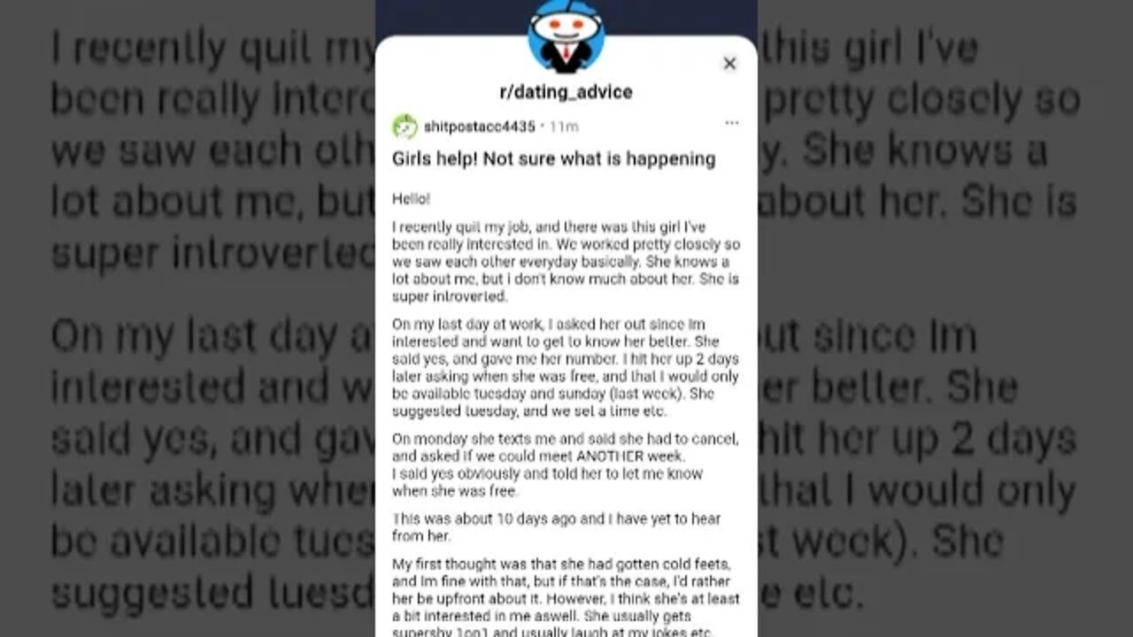 Girls help what's happening....