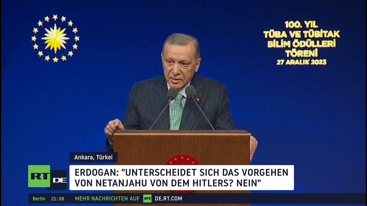 Erdoğan: "Unterscheidet sich Netanjahus Vorgehen von dem Hitlers? Nein" – Krieg in Gaza