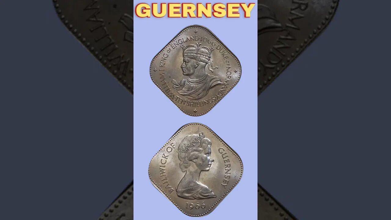 Guernsey 10 shillings 1986.#shorts #coinnotesz