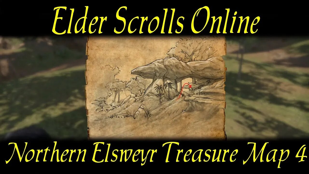 Northern Elsweyr Treasure Map 4 [Elder Scrolls Online] ESO