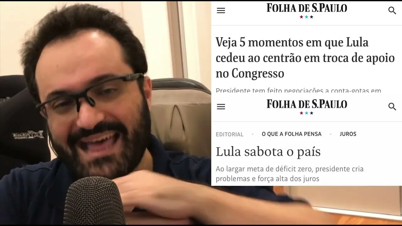 Folha de São Paulo faz constatações óbvias sobre o desgoverno Lula.