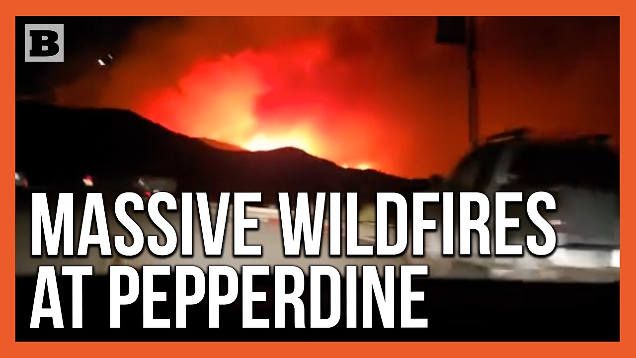 Massive Wildfires Breach Pepperdine Campus in Malibu