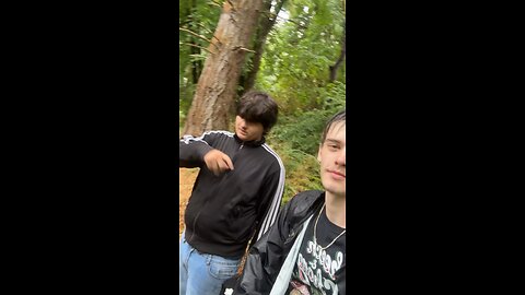 Yung Paul & Yung Alone in the Woods behind the scenes for new Music Video