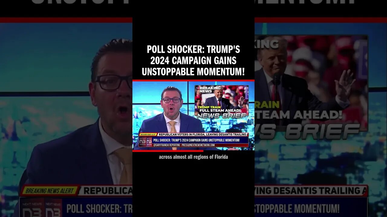 Poll Shocker: Trump's 2024 Campaign Gains Unstoppable Momentum!