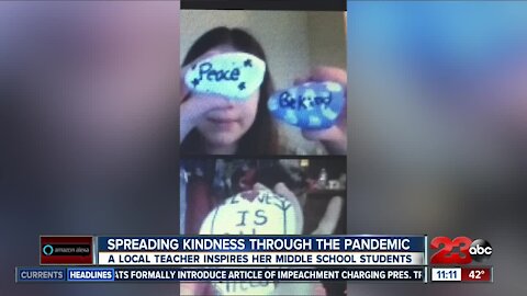 A local teacher spreads kindness through the pandemic