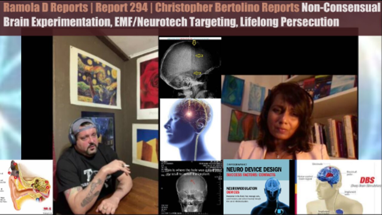 REPORT 294 | CHRISTOPHER BERTOLINO REPORTS NON-CONSENSUAL BRAIN EXPERIMENTATION, EMF/NEUROTECH ABUSE