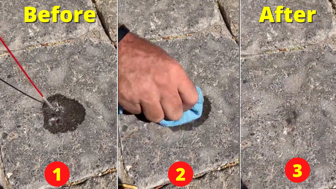 Remove oil from Driveway | Oil Stains From Concrete