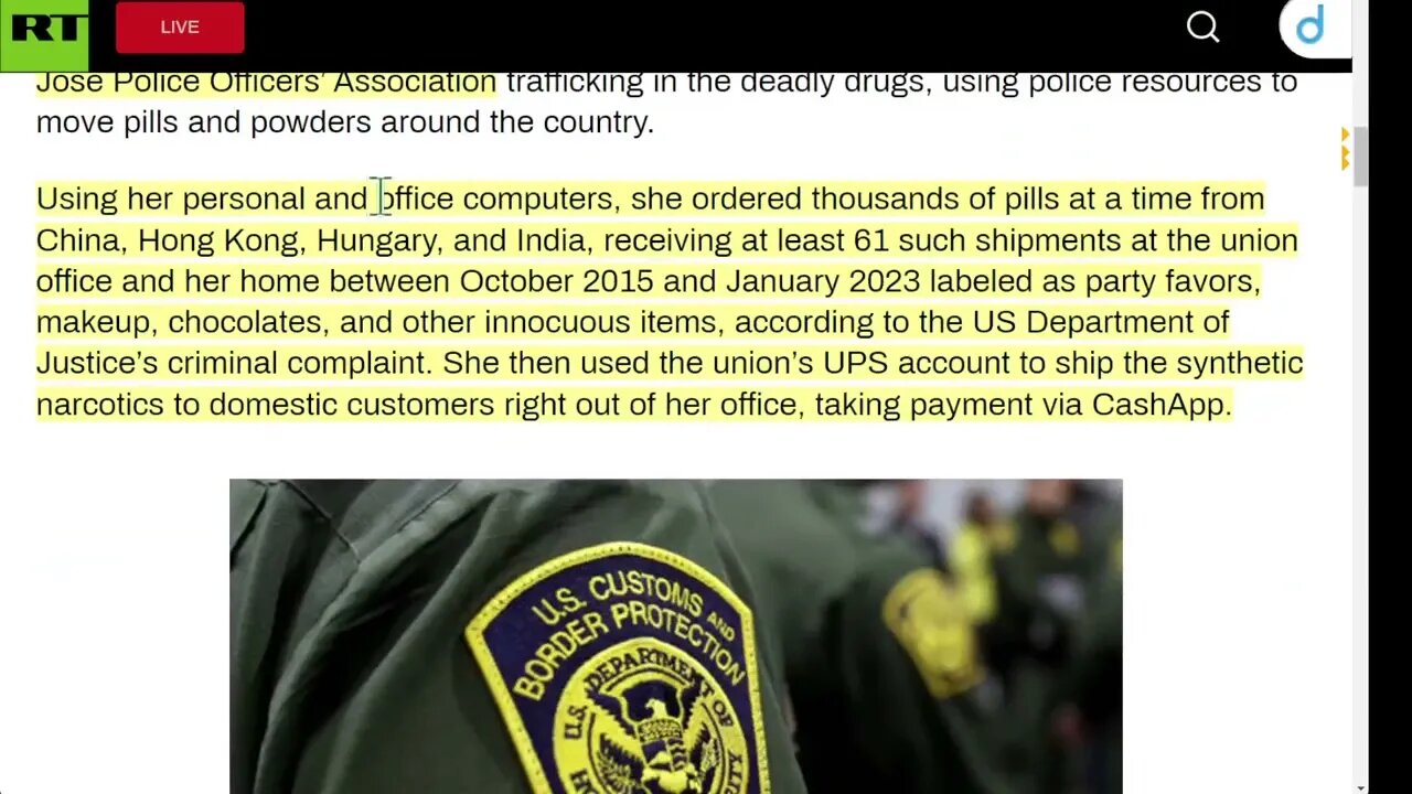 加州警察工會主席被控參與國際販毒