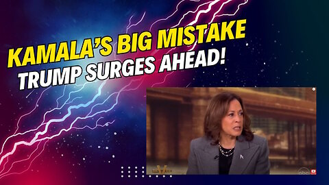 Harris’s Interview Blunder on The View Sends Dems into Panic Mode