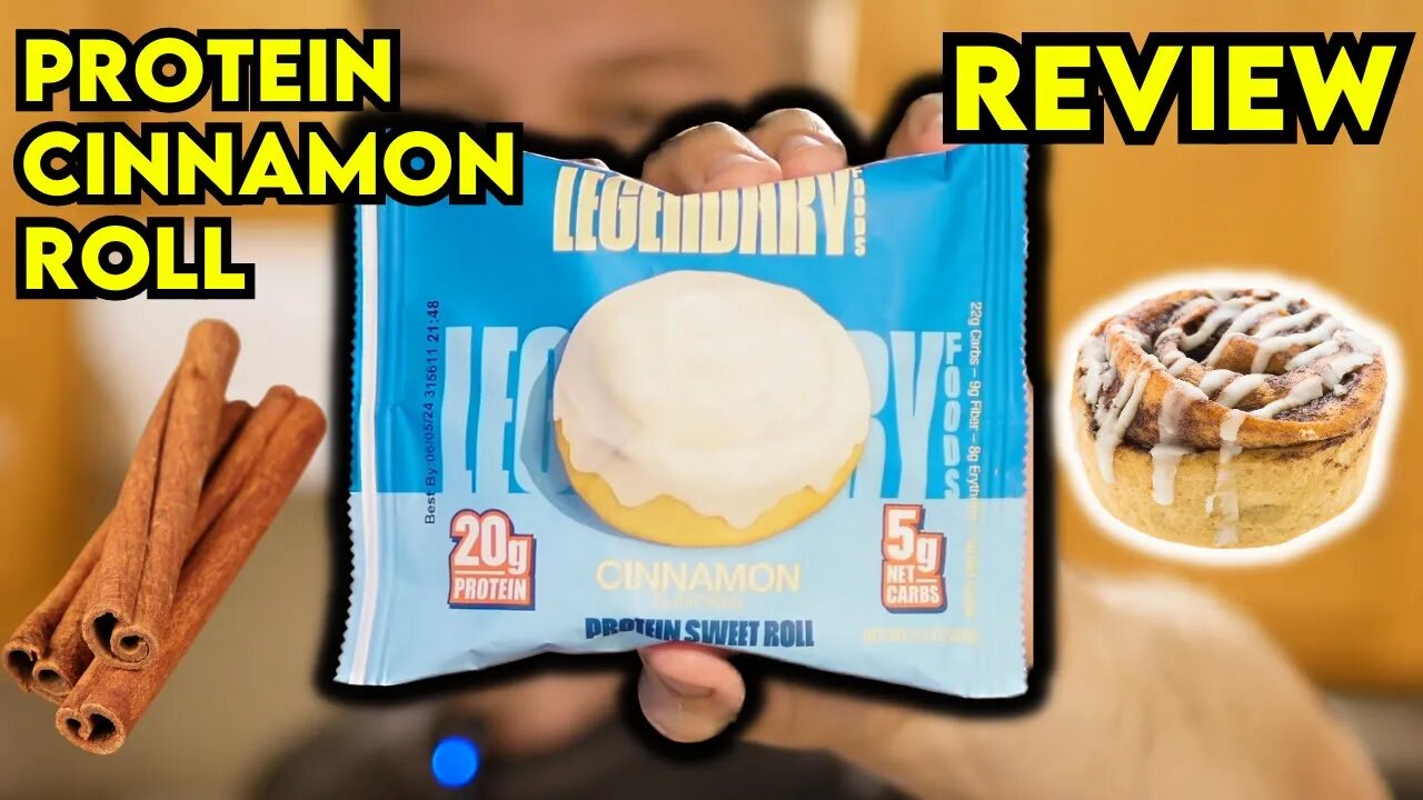 Legendary Foods CINNAMON ROLL Review