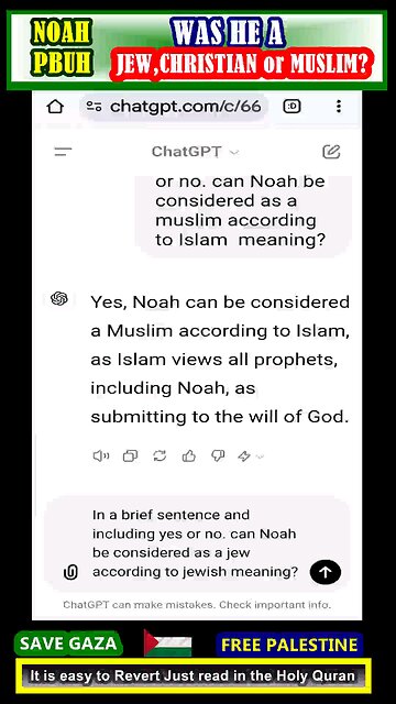 WAS NOAH PBUH a JEW - a Christian or a MUSLIM? #why_islam #whyislam #whatisislam