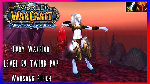 WoW WotLK Classic PvP: IRONFOE KILLA (Fury Warrior) Level 59 Twink PvP - SPP