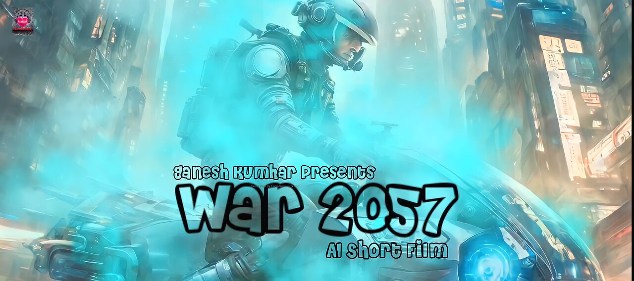 War 2057//Title Announcement//Upcoming AI Short Film//Ganesh Kumhar