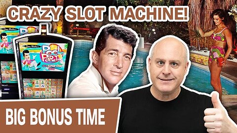 🥽 No WAY?! POOL PARTY Slots with Dean Martin 🍸 What a CRAZY Machine | Raja Slots