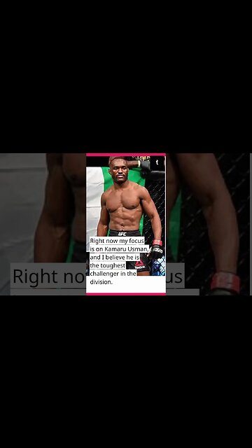 Conor McGregor received responses from Leon Edwards and Kamaru Usman. #shorts