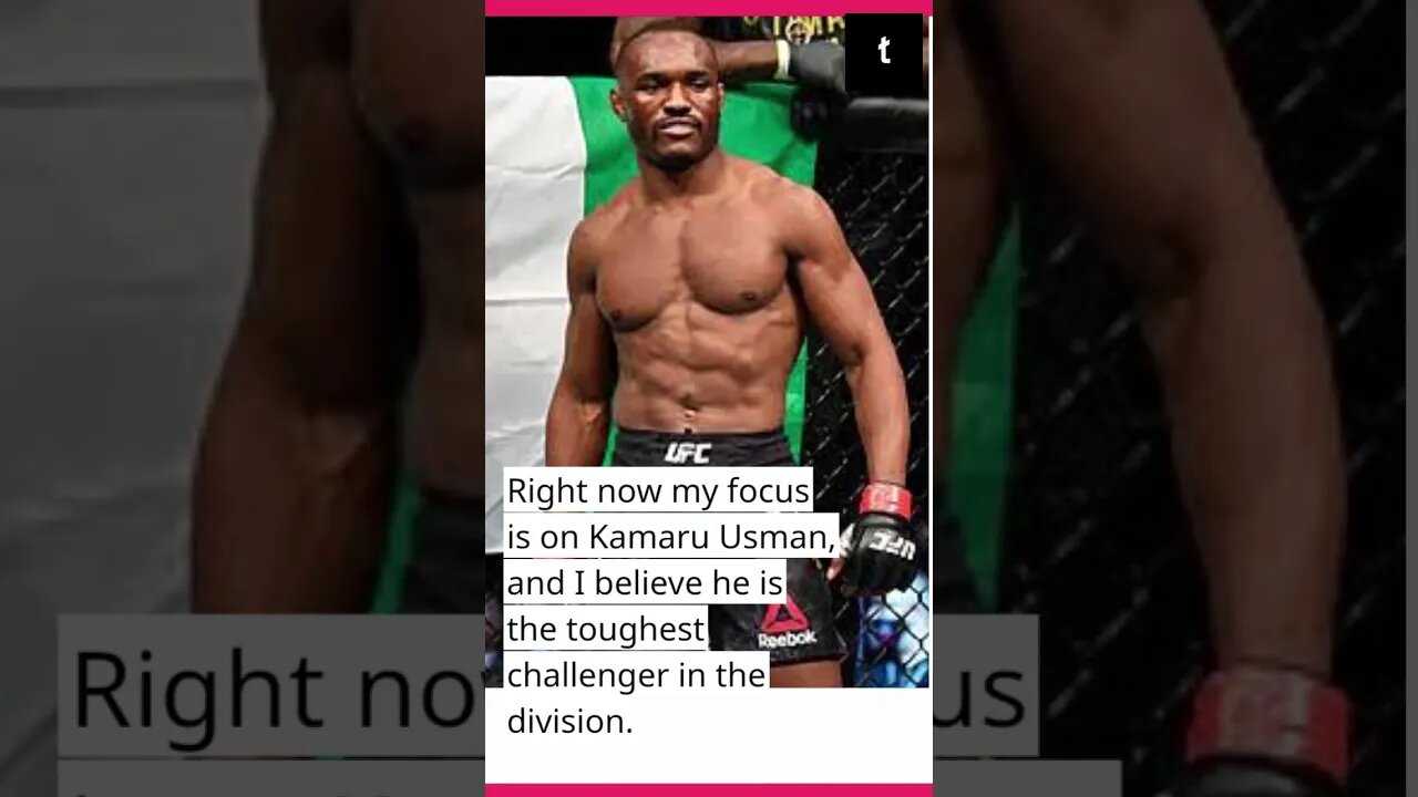 Conor McGregor received responses from Leon Edwards and Kamaru Usman. #shorts