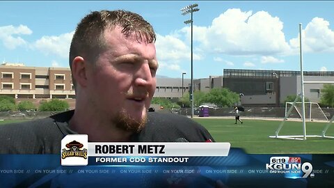 Former CDO standout Robert Metz plays for hometown Sugar Skulls