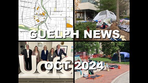 Guelph News: Mayor's Safe Space Housing Map & University of Guelph's Payroll Problems | Oct 2024