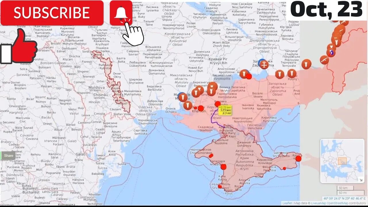 Ukraine Military Summary And Analysis 23.10.2022