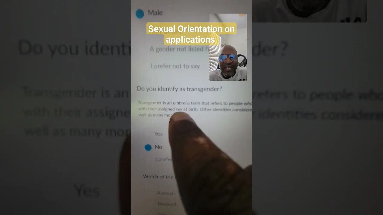 Sexual Orientation on Job Applications