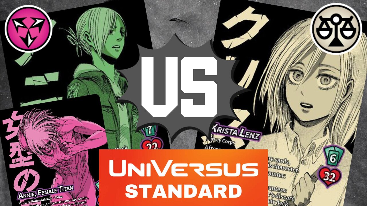 Annie, Female Titan (Chaos) vs. Krista Lenz (Order) / Universus Attack on Titan Gameplay