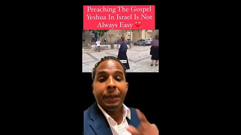 Preching the gospelsin Israel is not always Easy 🔥🔥#viral #short #really #shortchristian #jesus